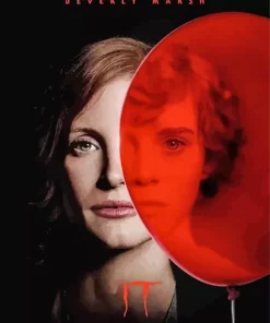 It Chapter Two Jessica Chastain Diamond Painting