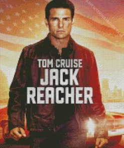 Jack Reacher Tom Cruise Diamond Painting