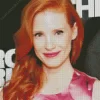 Jessica Chastain Actress Diamond Painting