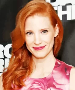 Jessica Chastain Actress Diamond Painting