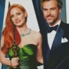 Jessica Chastain And Her Husband Diamond Painting