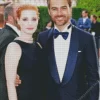 Jessica Chastain And Her Partner Diamond Painting