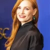 Jessica Chastain Wearing Black Diamond Painting