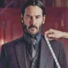 John Wick Keanu Reeves Diamond Painting