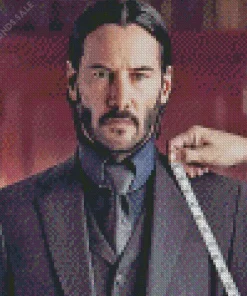 John Wick Keanu Reeves Diamond Painting