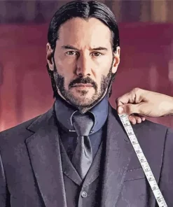 John Wick Keanu Reeves Diamond Painting