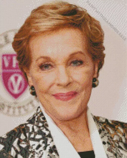 Julie Andrews Red Carpet Diamond Painting