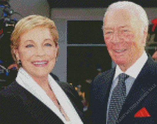 Julie Andrews And Christopher Plummer Diamond Painting