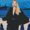 Kate Hudson Wearing Black Diamond Painting