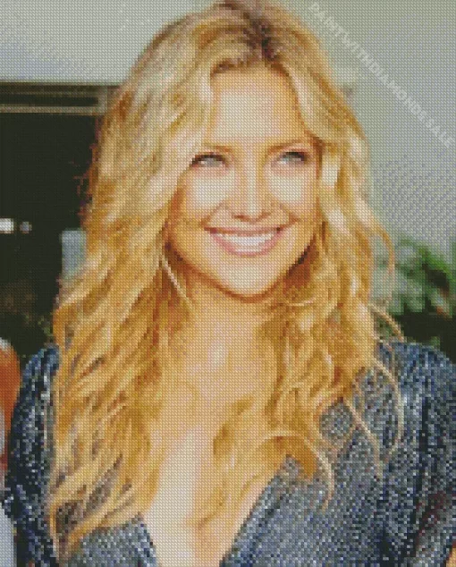 Kate Hudson With Curly Hair Diamond Painting