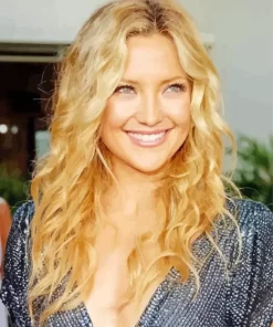 Kate Hudson With Curly Hair Diamond Painting