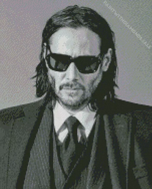 Keanu Reeves In Suit Diamond Painting