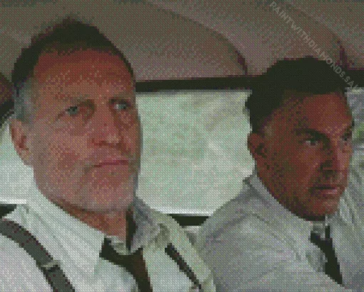 Kevin Costner And Woody Harrelson Diamond Painting