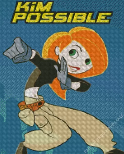 Kim Possible Diamond Painting