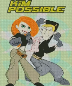 Kim Possible Poster Diamond Painting