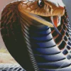 King Cobra Snake Diamond Painting