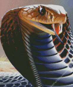 King Cobra Snake Diamond Painting