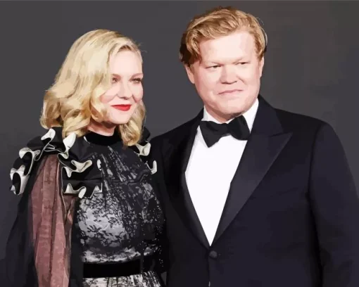 Kirsten Dunst And Her Husband Diamond Painting