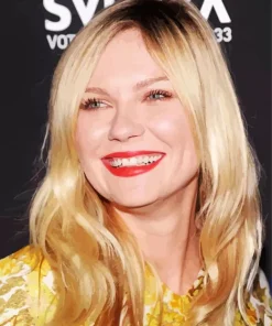 Kirsten Dunst Smiling Diamond Painting