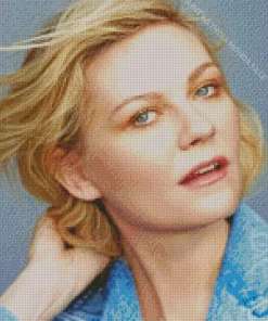 Kirsten Dunst With Short Hair Diamond Painting