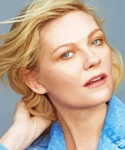 Kirsten Dunst With Short Hair Diamond Painting