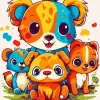 Koala Family Diamond Painting