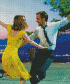 La La Land Characters Diamond Painting