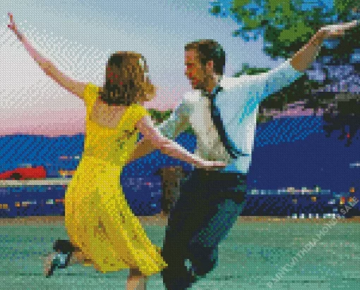 La La Land Characters Diamond Painting