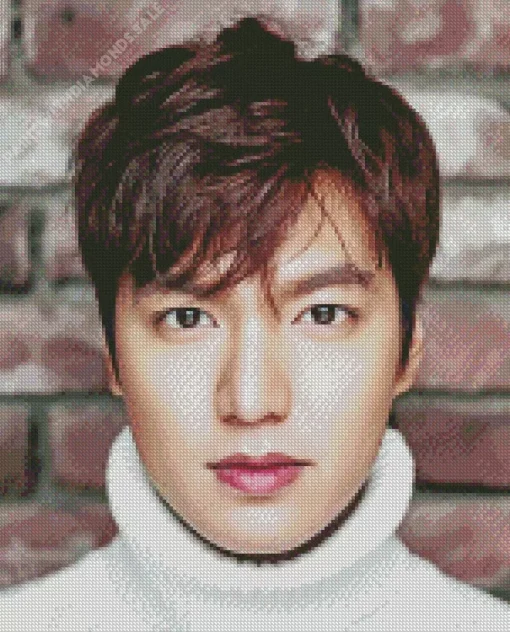 Lee Minho Close Up Diamond Painting