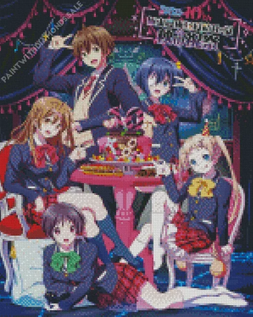 Love Chunibyo Poster Diamond Painting