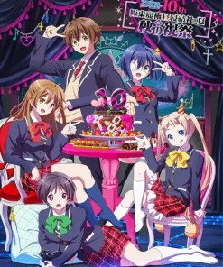 Love Chunibyo Poster Diamond Painting