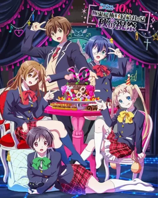 Love Chunibyo Poster Diamond Painting