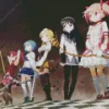 Madoka Magica Characters Diamond Painting