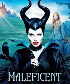 Maleficent Poster Diamond Painting