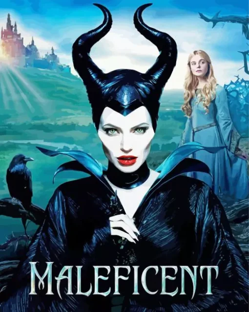 Maleficent Poster Diamond Painting