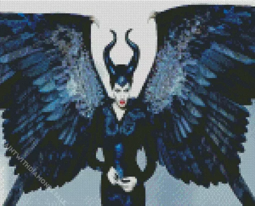 Maleficent Wings Diamond Painting