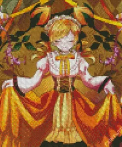 Mami Tomoe Madoka Magika Diamond Painting