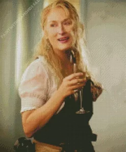 Mamma Mia Meryl Streep Diamond Painting