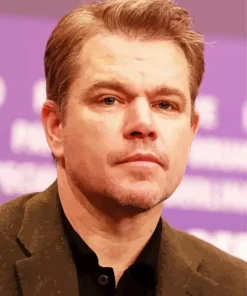 Matt Damon Actor Diamond Painting