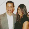 Matt Damon And His Wife Diamond Painting