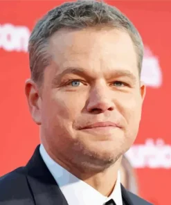 Matt Damon Celebrity Diamond Painting