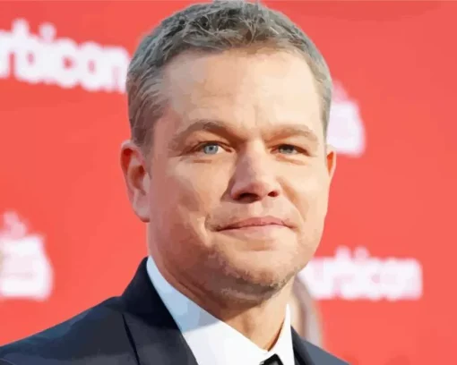 Matt Damon Celebrity Diamond Painting