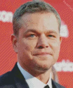 Matt Damon Celebrity Diamond Painting