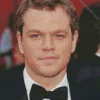 Matt Damon In Suit Diamond Painting