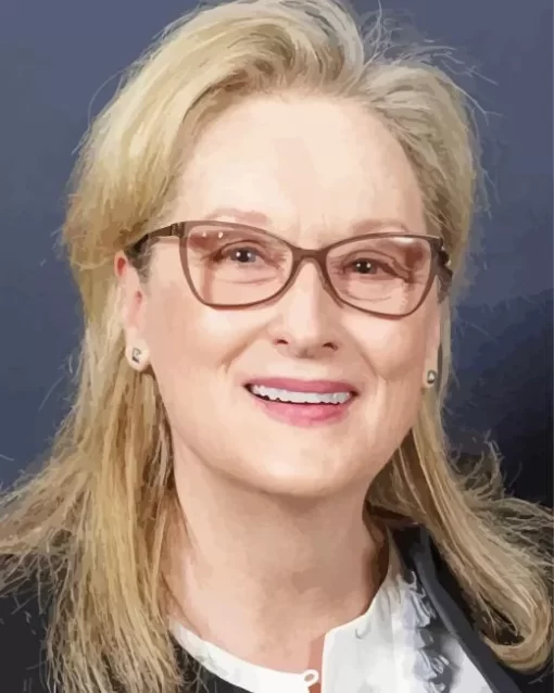 Meryl Streep Diamond Painting