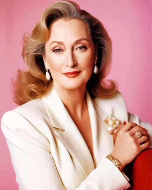 Meryl Streep Actress Diamond Painting