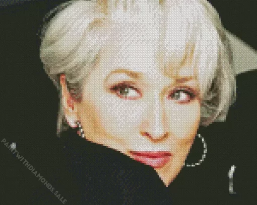 Meryl Streep In The Devil Wears Prada Diamond Painting