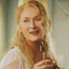 Meryl Streep Mamma Mia Diamond Painting