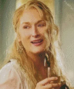 Meryl Streep Mamma Mia Diamond Painting