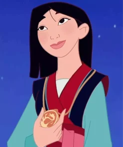 Mulan Character Diamond Painting